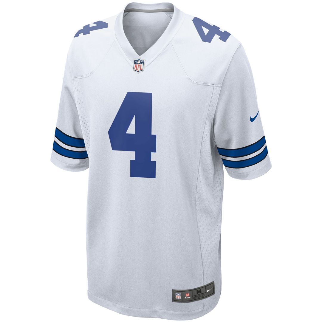 Dallas Cowboys Dak Prescott Nike White Game Team Jersey - product image 5