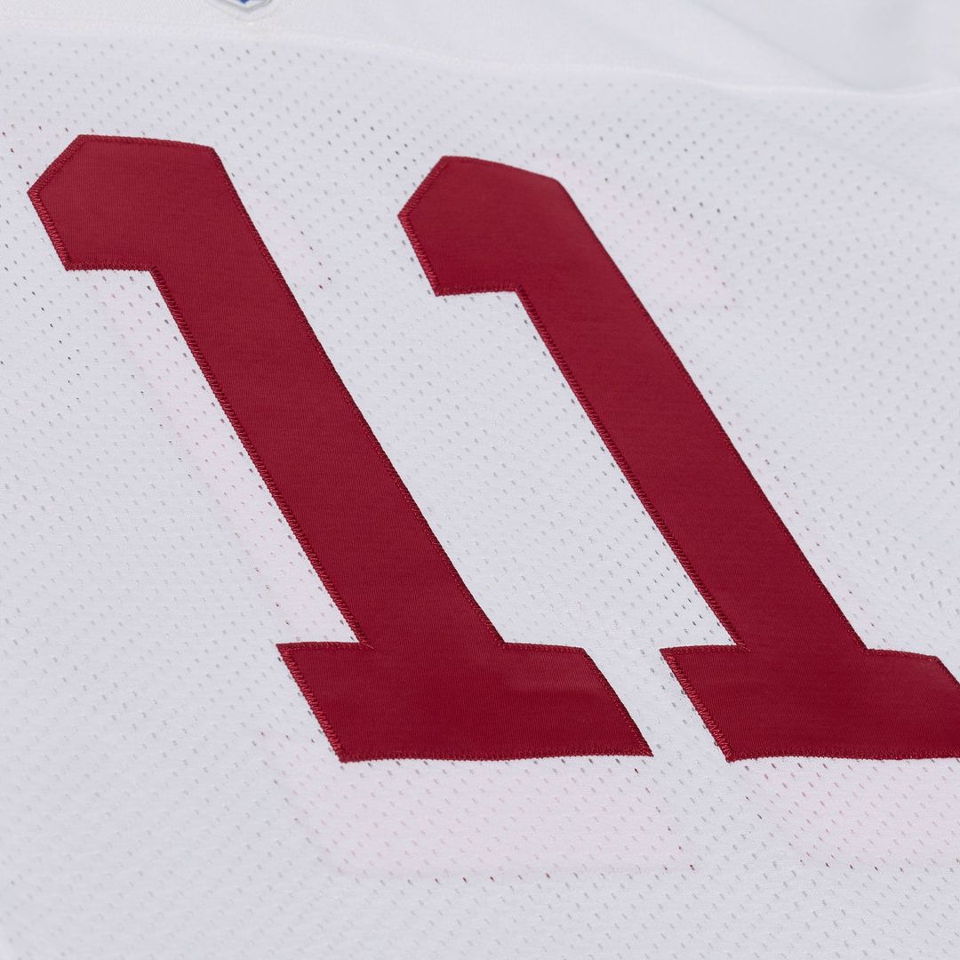 Arizona Cardinals Larry Fitzgerald Mitchell & Ness White 2004 Authentic Throwback Jersey - product image 4