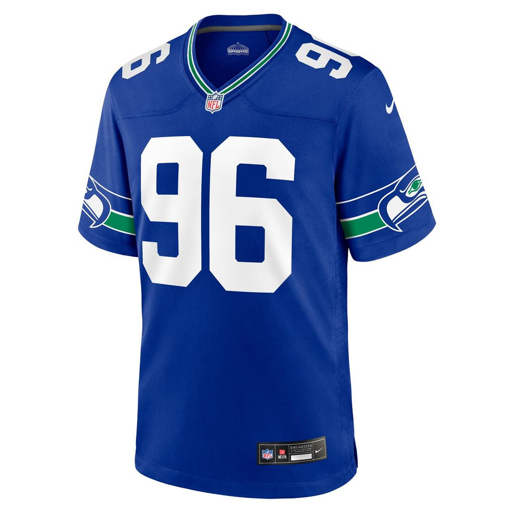 Seattle Seahawks Cortez Kennedy Nike Royal Retired Player Alternate Game Jersey - product image 2