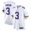 Minnesota Vikings Jordan Addison Nike White Away Game Jersey - product image 4