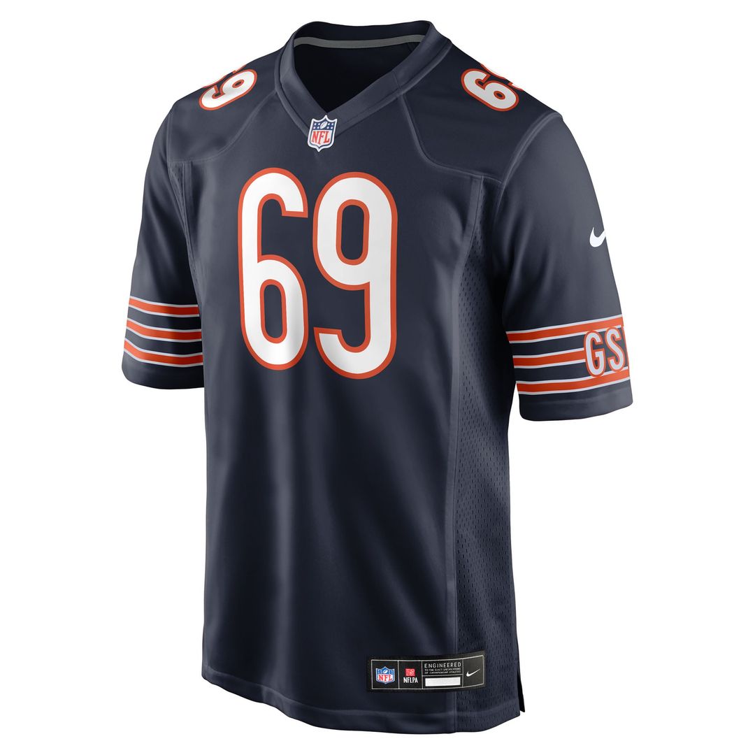 Chicago Bears Jeremiah Martin Nike Navy Team Game Jersey - product image 2