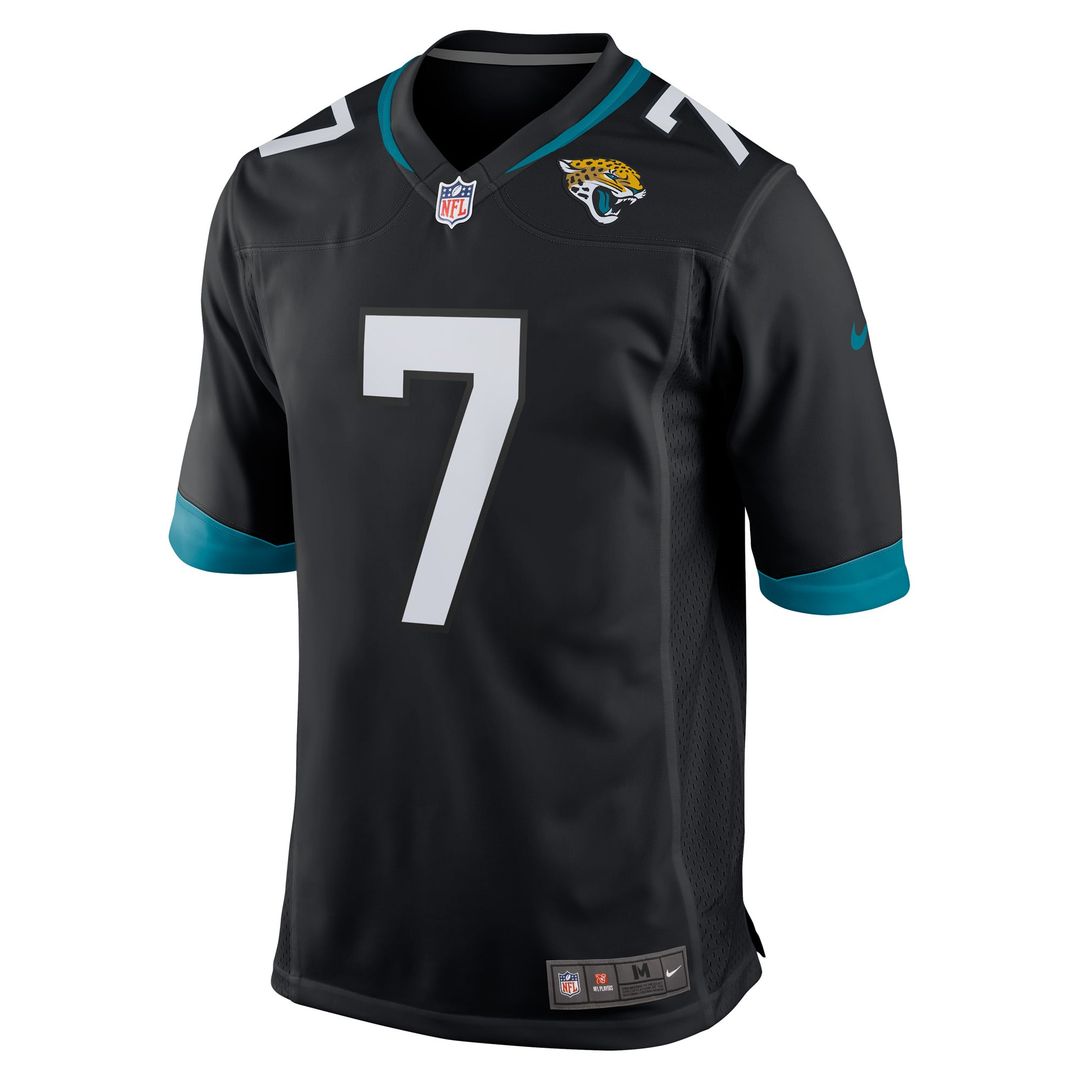 Jacksonville Jaguars Byron Leftwich Nike Black Retired Player Alternate Game Jersey - product image 2