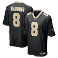 New Orleans Saints Archie Manning Nike Black Game Retired Player Jersey - product image 1