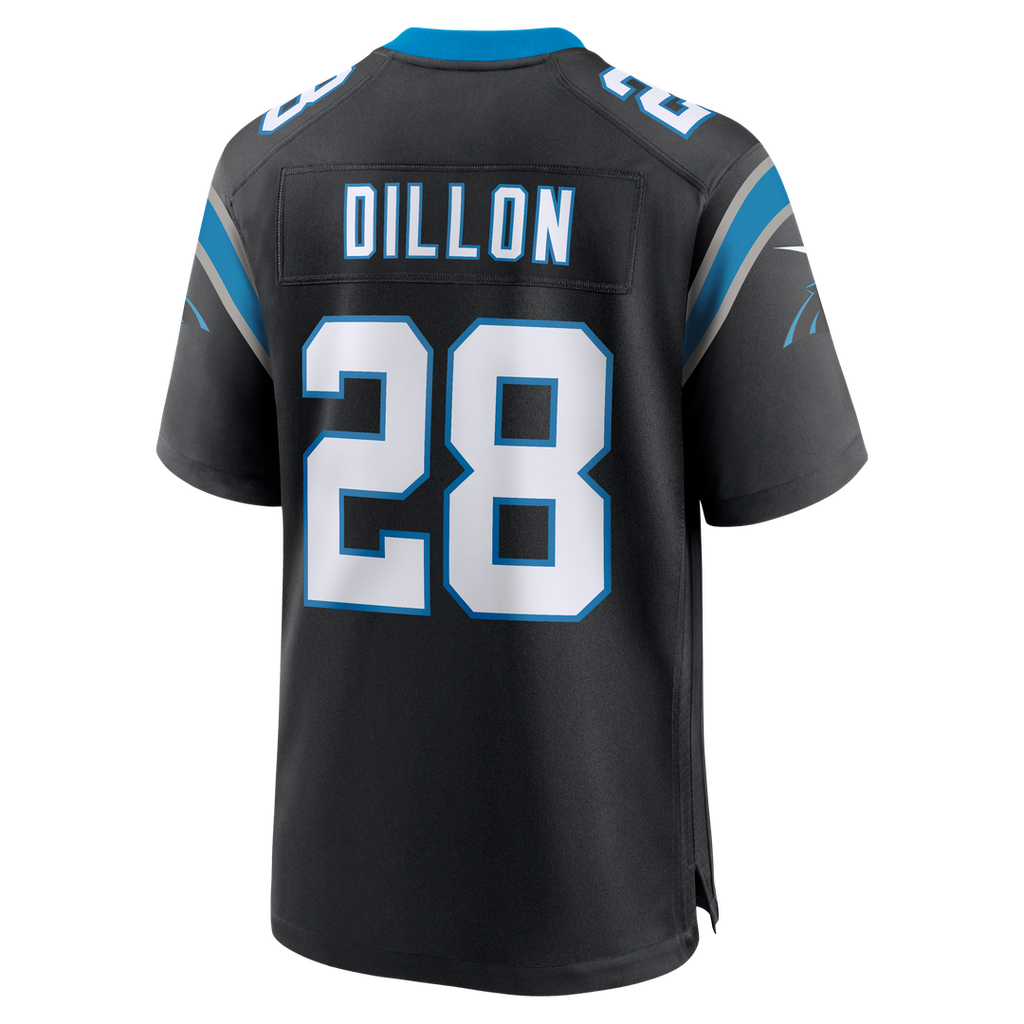 Carolina Panthers AJ Dillon Nike Black Team Game Jersey - product image 3