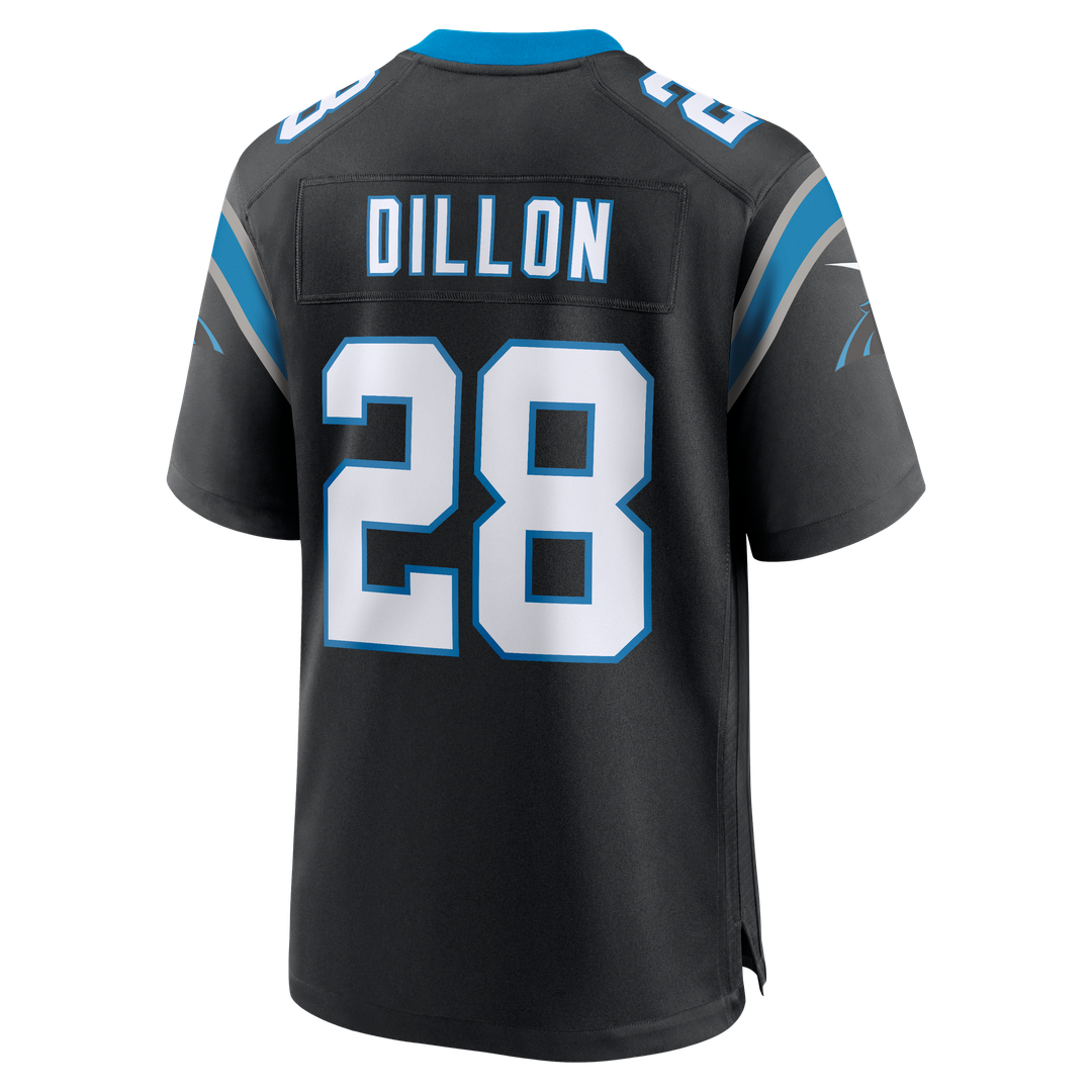 Carolina Panthers AJ Dillon Nike Black Team Game Jersey - product image 3