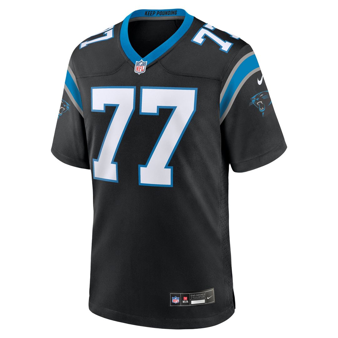 Carolina Panthers Yosh Nijman Nike Black Game Jersey - product image 2