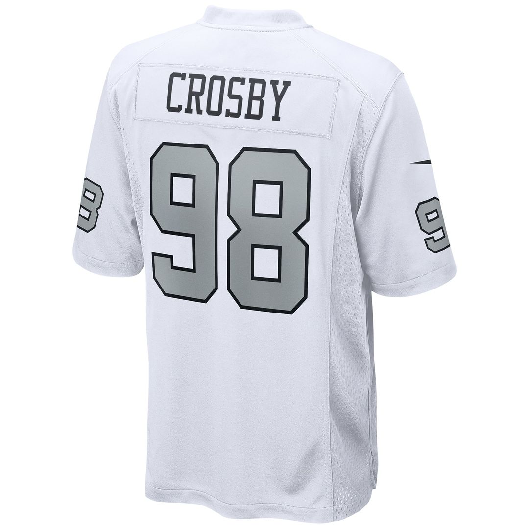 Las Vegas Raiders Maxx Crosby Nike Black Game Jersey - product image 19
