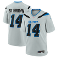 Detroit Lions Amon-Ra St. Brown Nike Silver 2026 Rivalries Collection Game Jersey - product image 1