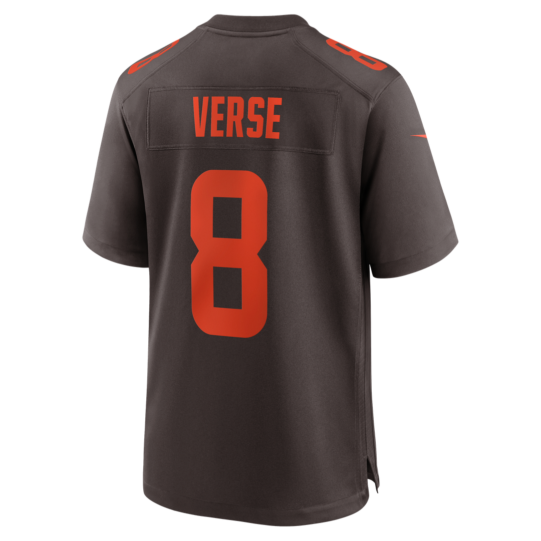 Cleveland Browns Jared Verse Nike Brown Men's Nike Game Jersey - product image 3