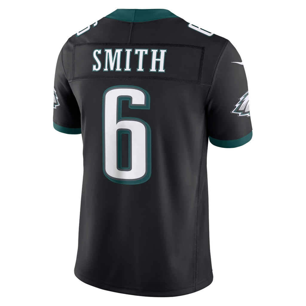 Philadelphia Eagles DeVonta Smith Nike Black Alternate Vapor F.U.S.E. Stitched Limited Jersey - product image 6