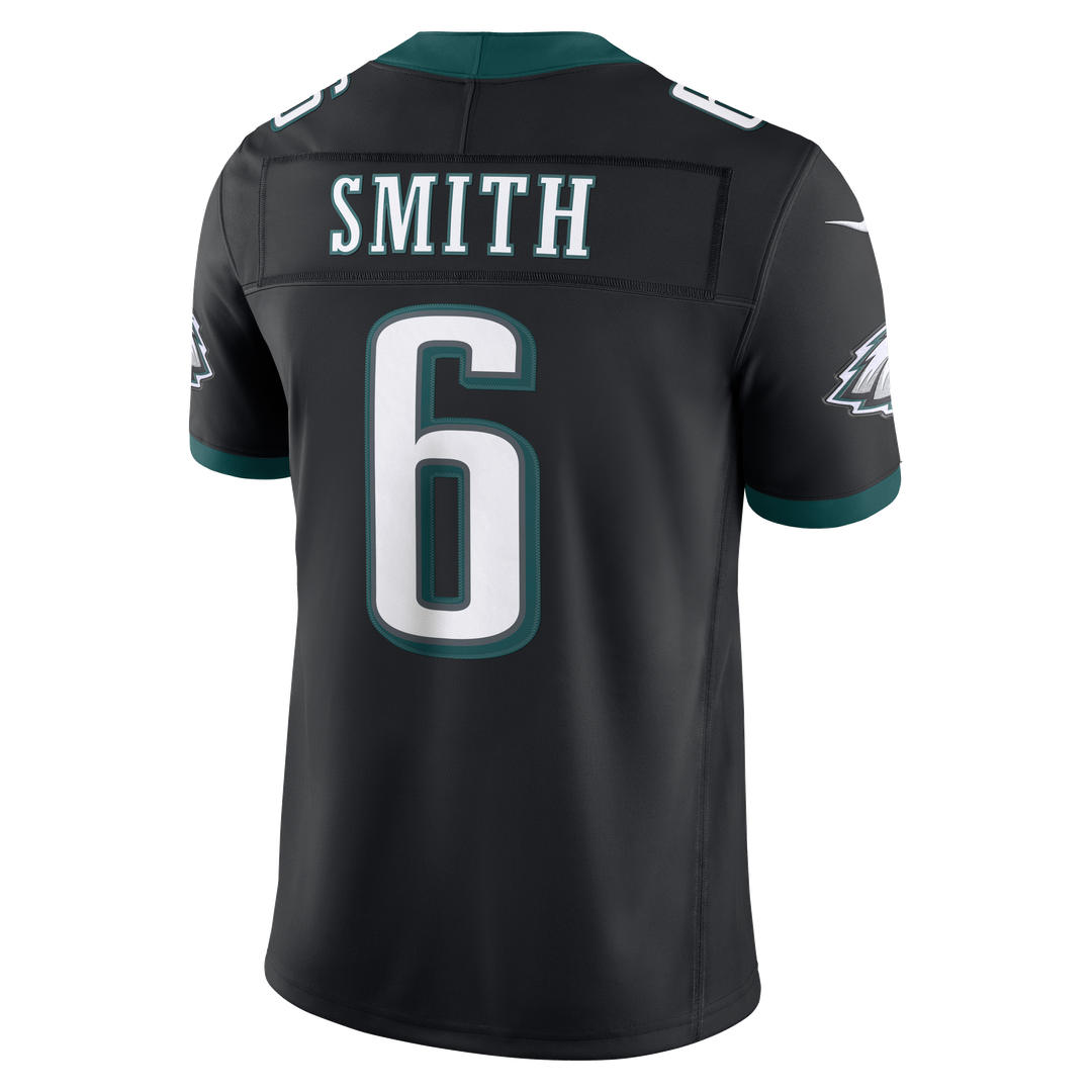 Philadelphia Eagles DeVonta Smith Nike Black Alternate Vapor F.U.S.E. Stitched Limited Jersey - product image 6