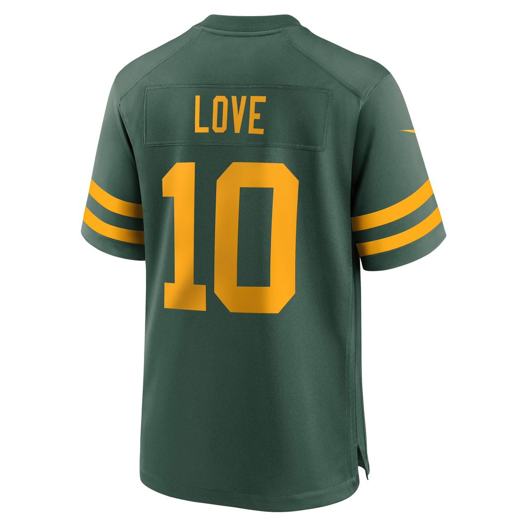 Green Bay Packers Jordan Love Nike Green Alternate Game Jersey - product image 3