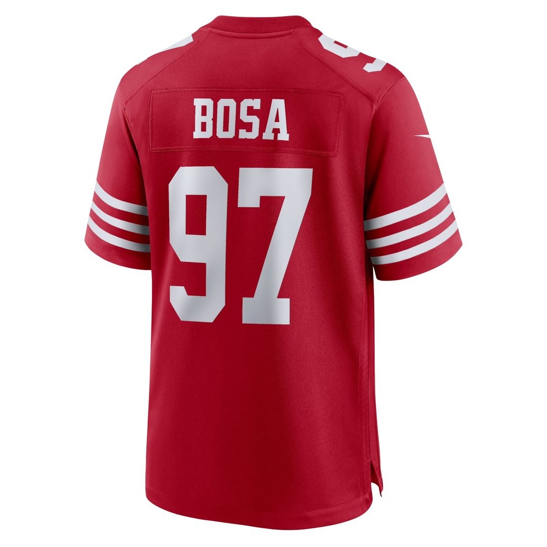 San Francisco 49ers Nick Bosa Nike White Player Game Jersey - product image 9