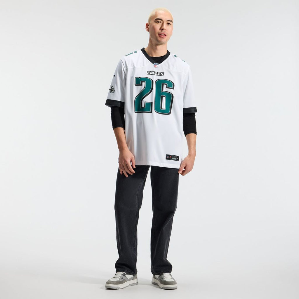 Philadelphia Eagles Saquon Barkley Nike White Game Jersey - product image 5