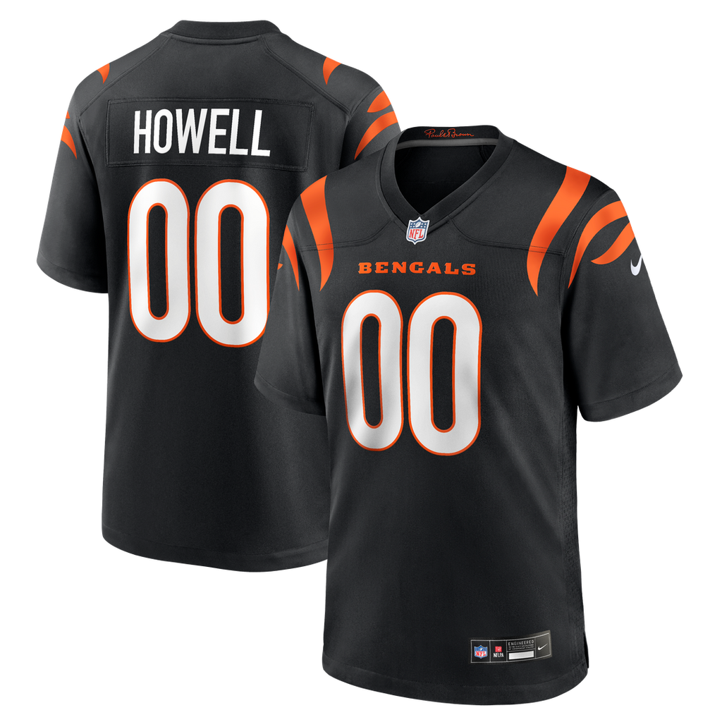 Cincinnati Bengals Cashius Howell Nike Black Team Game Jersey - product image 1
