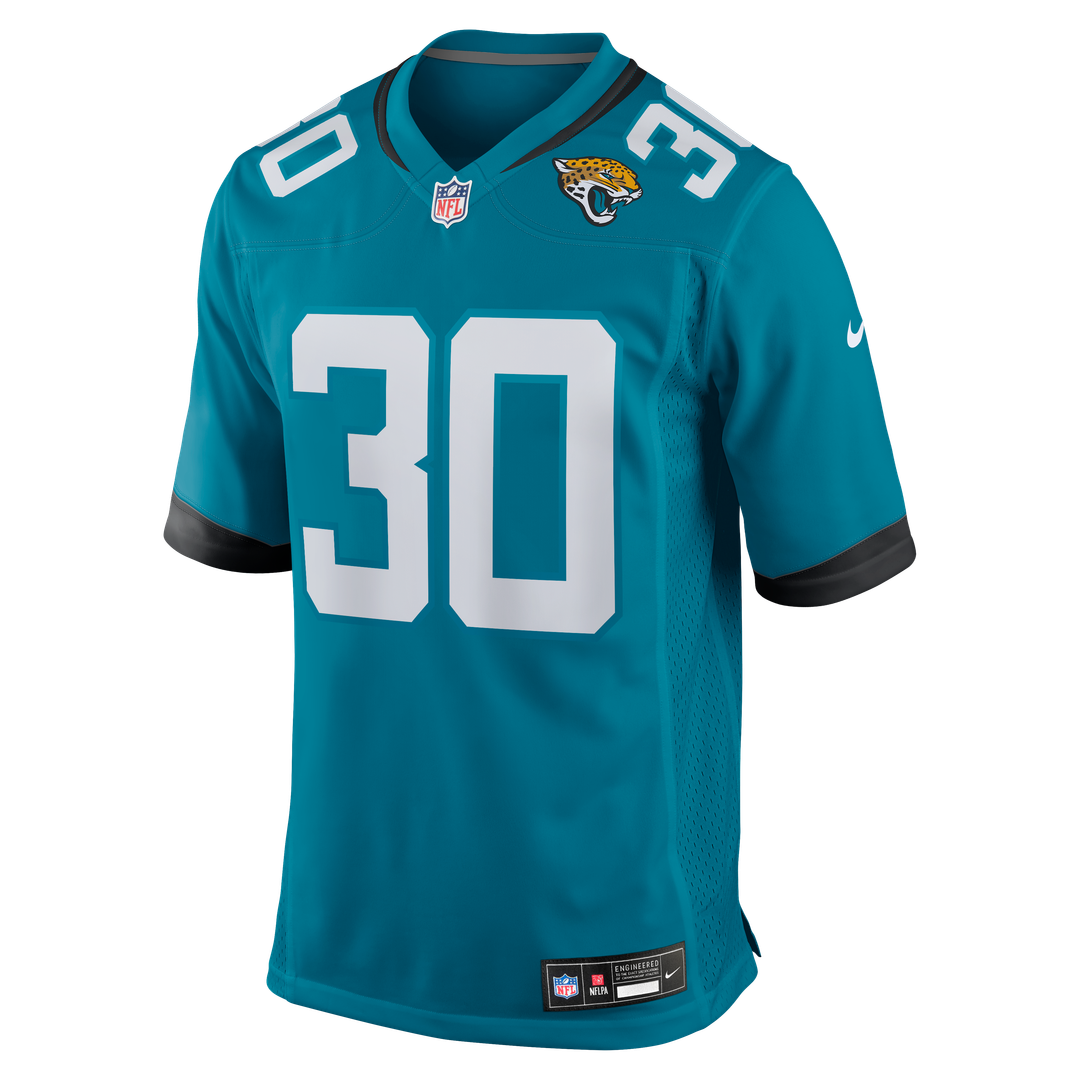 Jacksonville Jaguars Montaric Brown Nike Teal Game Player Jersey - product image 2