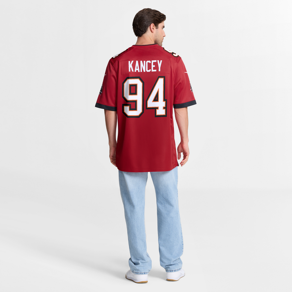 Tampa Bay Buccaneers Calijah Kancey Nike Red Game Jersey - product image 8