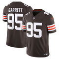 Cleveland Browns Myles Garrett Nike Brown Team Vapor F.U.S.E. Stitched Limited Jersey - product image 1