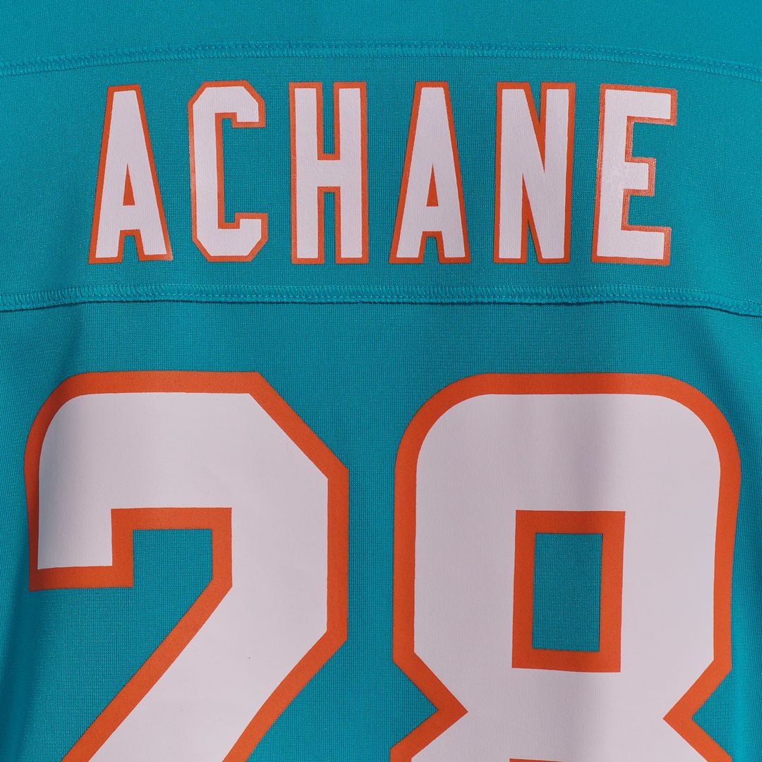 Miami Dolphins De’Von Achane Nike Aqua Player Game Jersey - product image 12