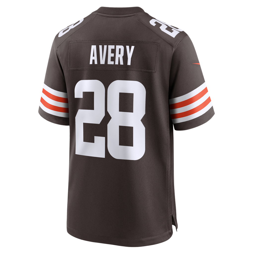 Cleveland Browns Tre Avery Nike Brown Team Game Jersey - product image 3