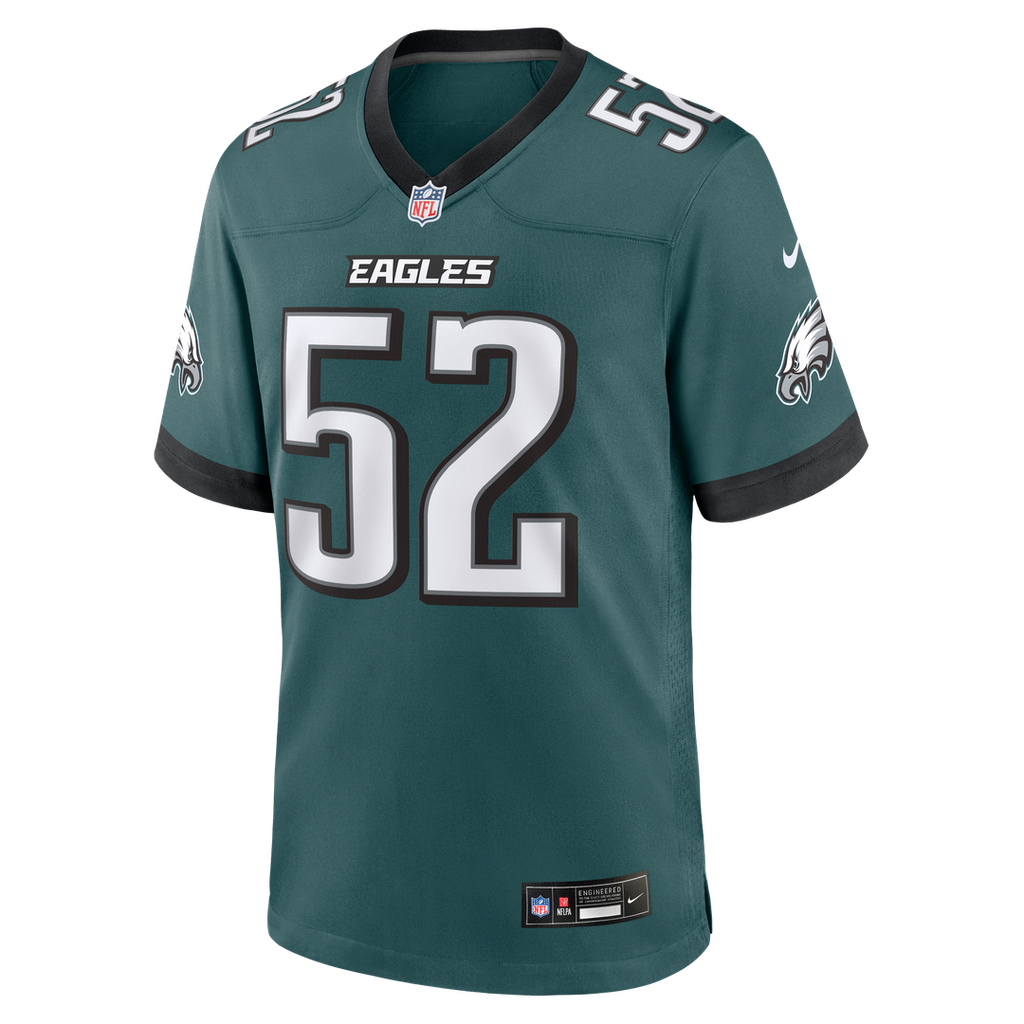 Philadelphia Eagles Jonathan Greenard Nike Midnight Green Team Game Jersey - product image 2
