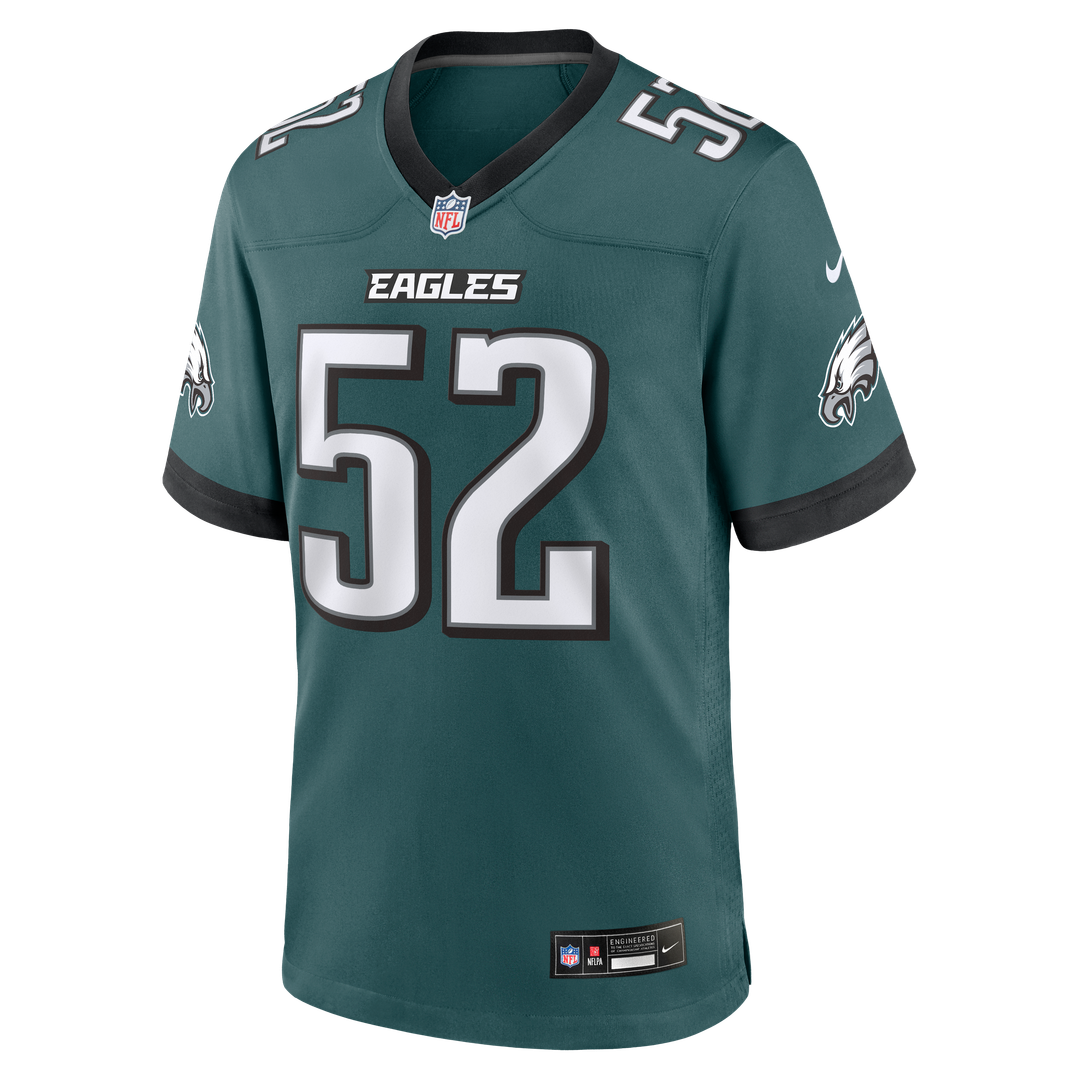 Philadelphia Eagles Jonathan Greenard Nike Midnight Green Team Game Jersey - product image 2