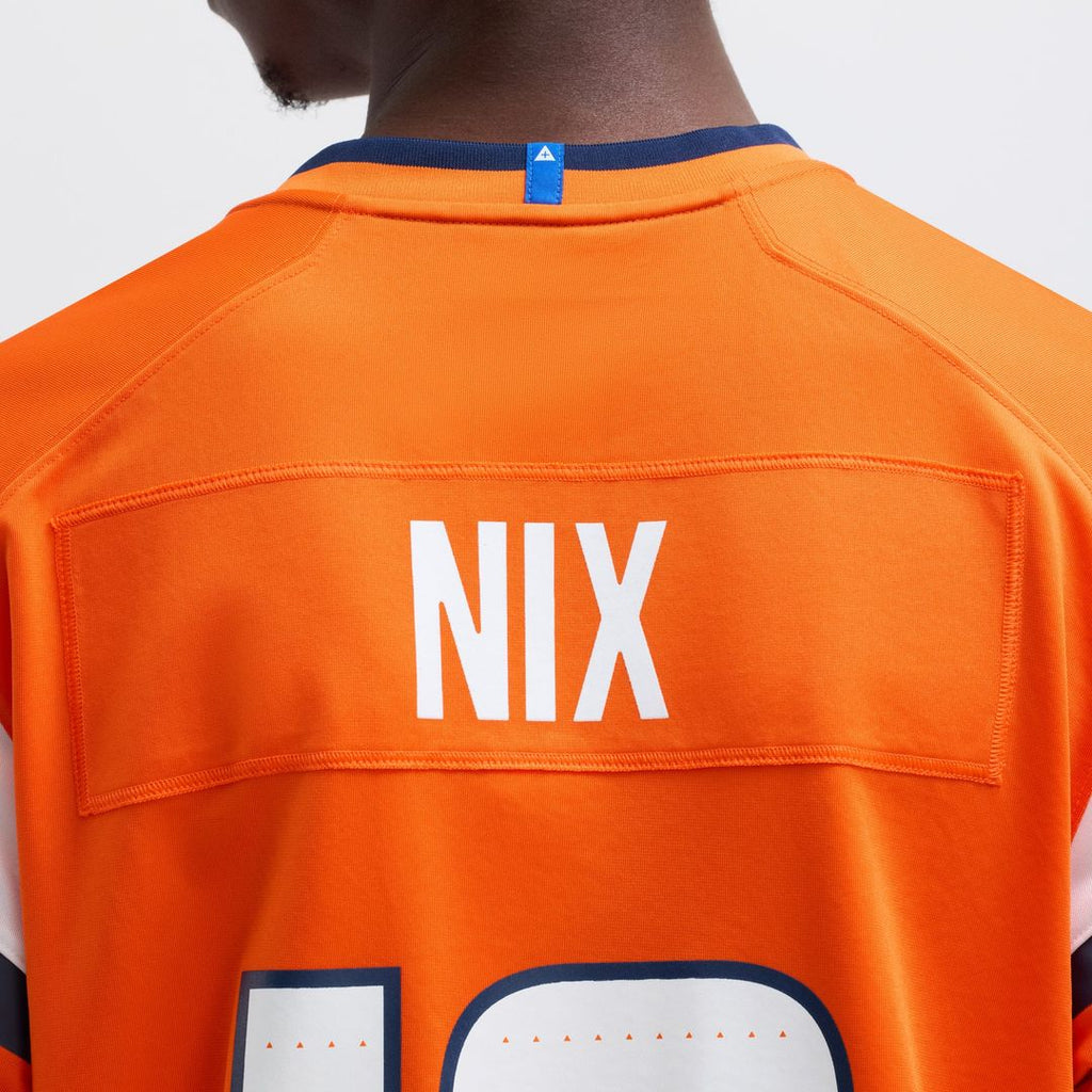 Denver Broncos Bo Nix Nike Orange Player Game Jersey - product image 8