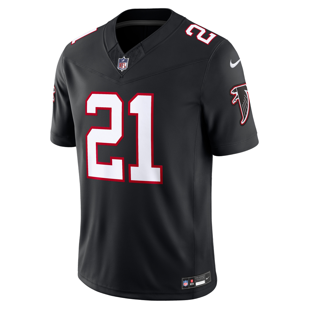 Atlanta Falcons Deion Sanders Nike Black Alternate Throwback Vapor F.U.S.E. Stitched Retired Limited Jersey - product image 2