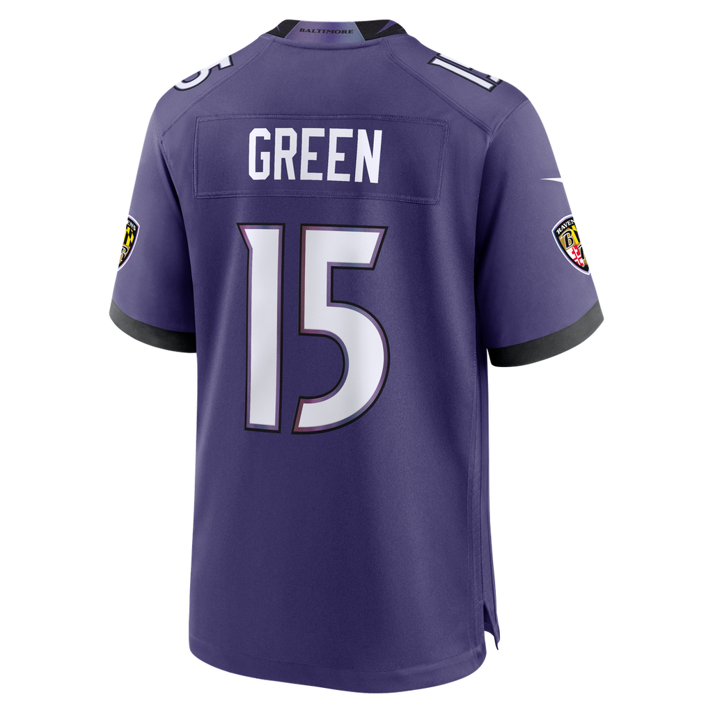 Baltimore Ravens Mike Green Nike Purple Team Game Jersey - product image 3