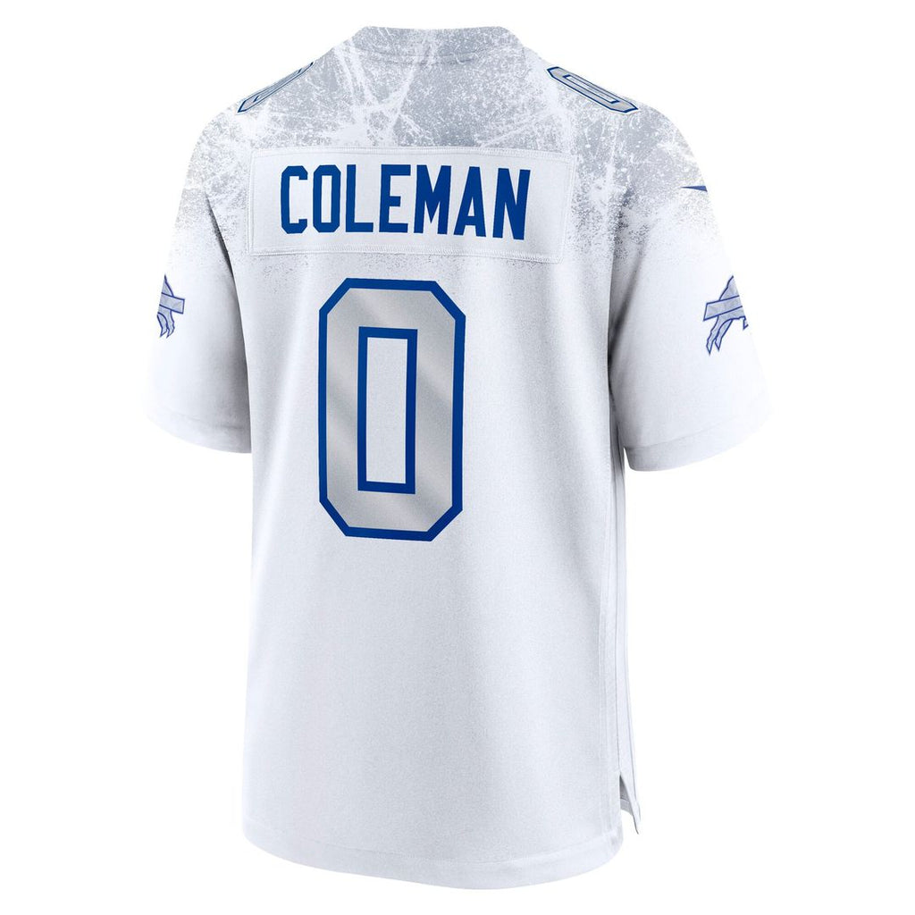 Buffalo Bills Keon Coleman Nike White Rivalries Collection Game Jersey - product image 3
