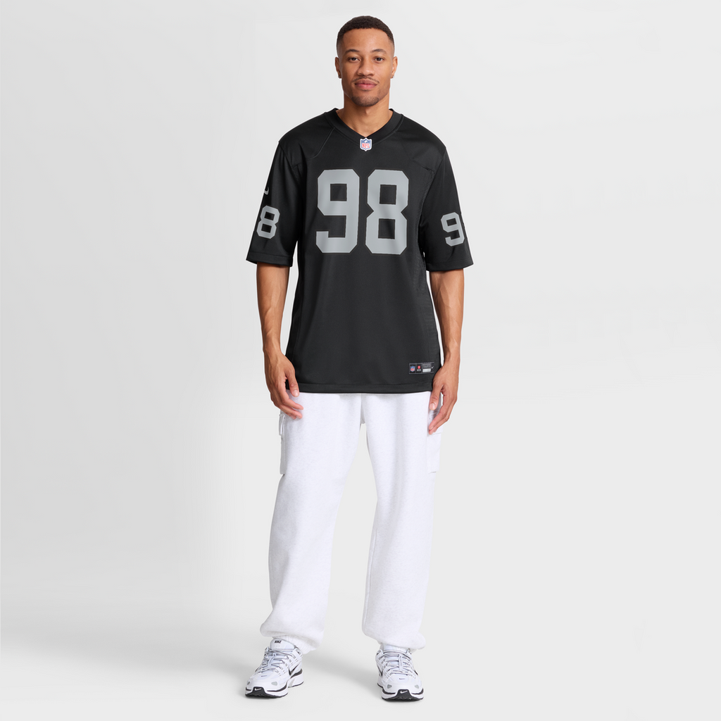 Las Vegas Raiders Maxx Crosby Nike Black Game Jersey - product image 7