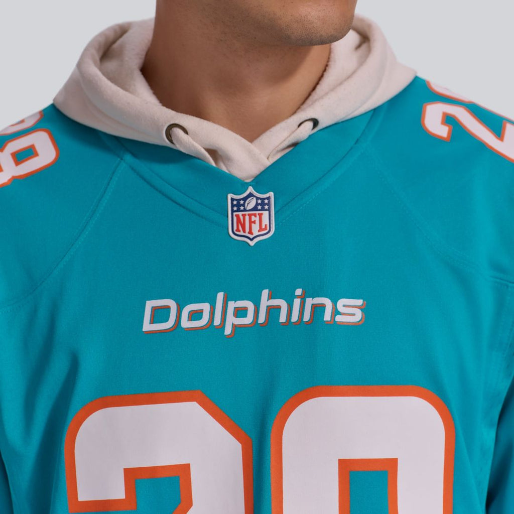 Miami Dolphins De’Von Achane Nike Aqua Player Game Jersey - product image 9