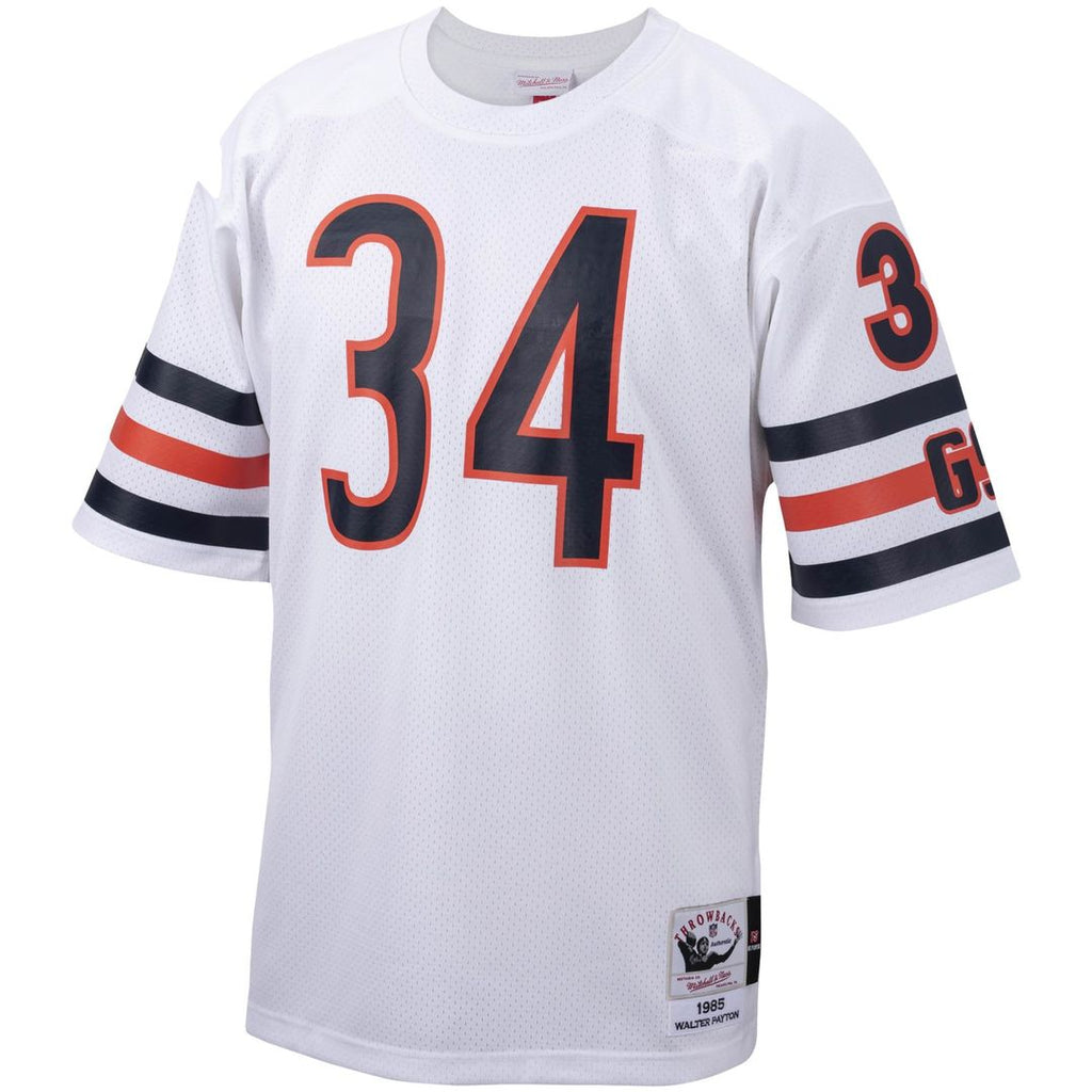 Chicago Bears 1985 Walter Payton Mitchell & Ness White Authentic Throwback Retired Player Jersey - product image 5