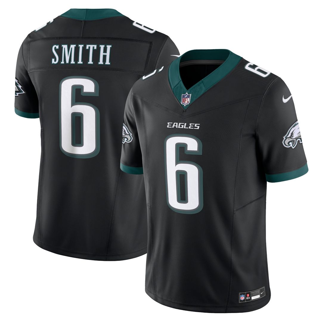 Philadelphia Eagles DeVonta Smith Nike Black Alternate Vapor F.U.S.E. Limited Jersey - product image 1