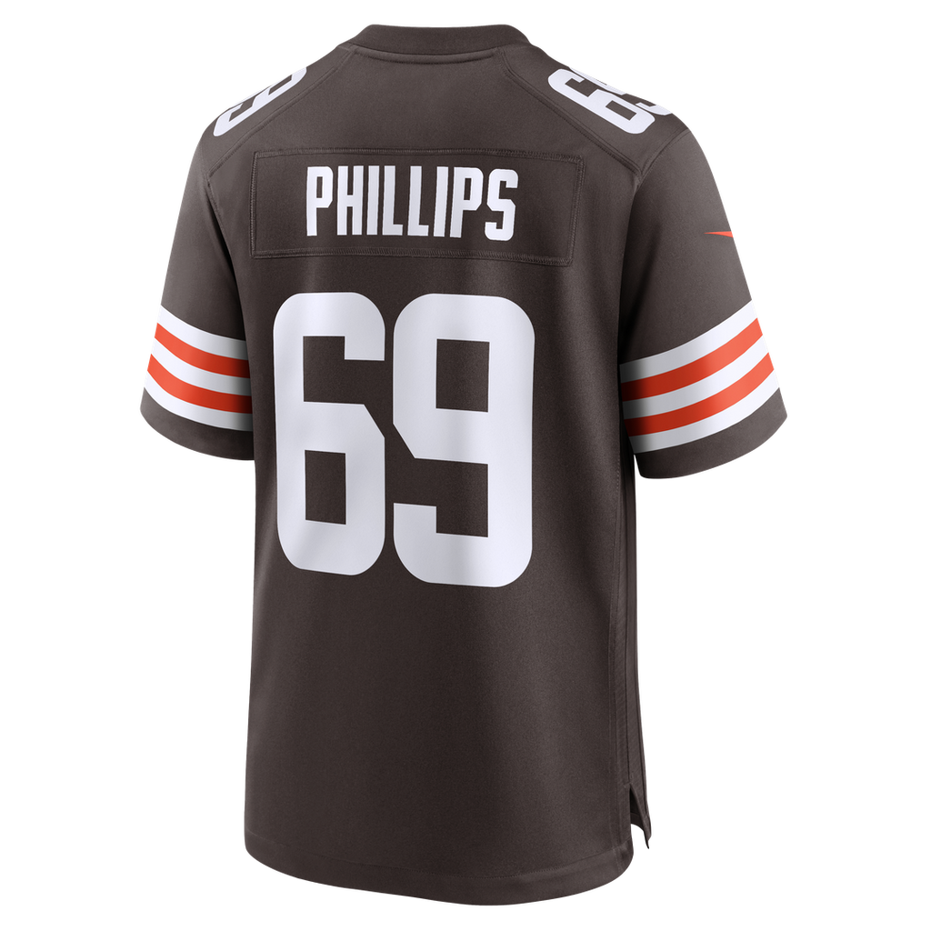 Cleveland Browns Tyre Phillips Nike Brown Team Game Jersey - product image 3
