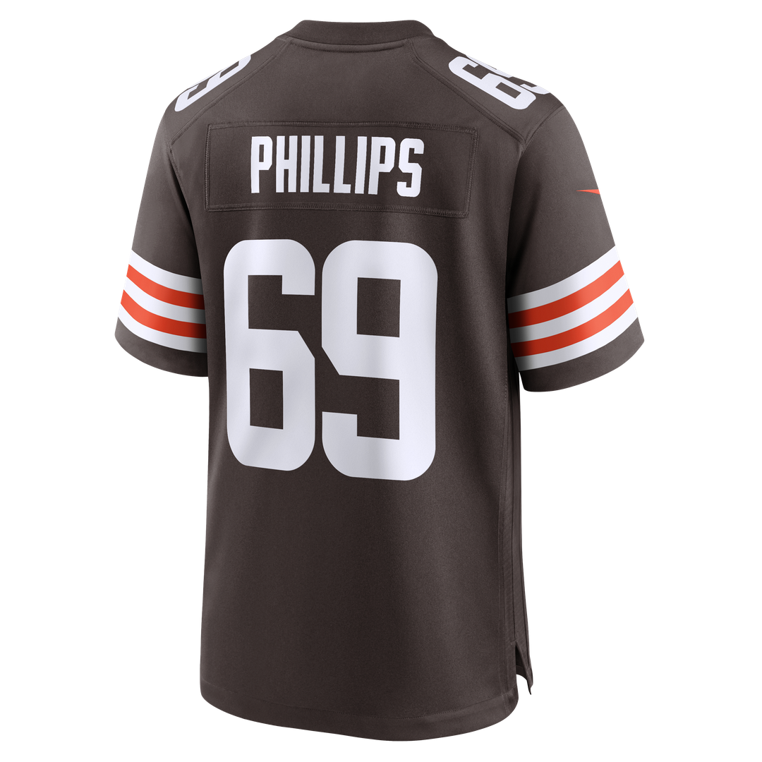 Cleveland Browns Tyre Phillips Nike Brown Team Game Jersey - product image 3