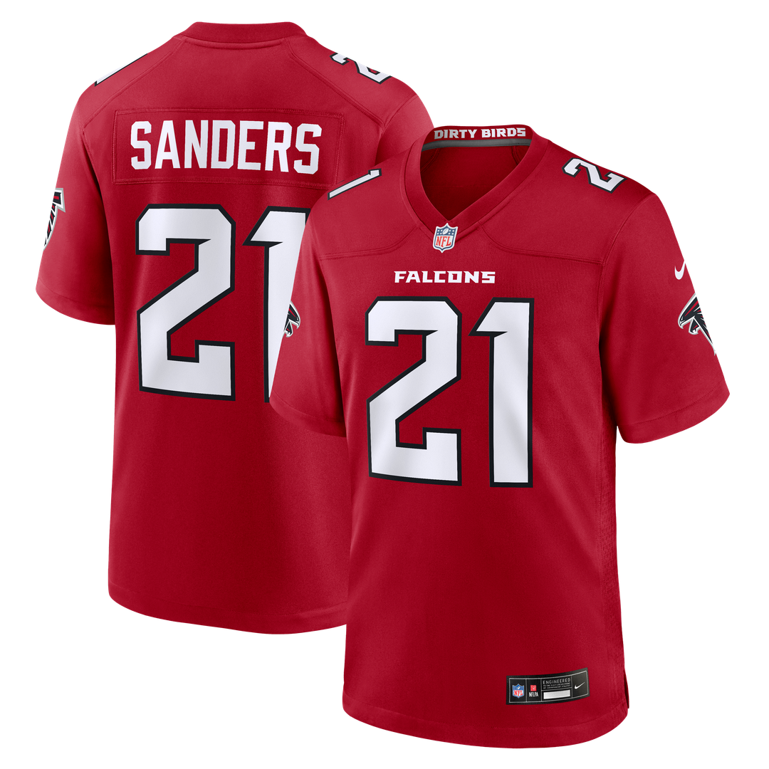 Atlanta Falcons Deion Sanders Nike Red Retired Player Game Jersey - product image 4