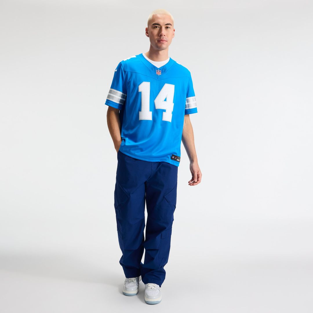 Detroit Lions Amon-Ra St. Brown Nike Blue Team Vapor F.U.S.E. Stitched Limited Jersey - product image 5