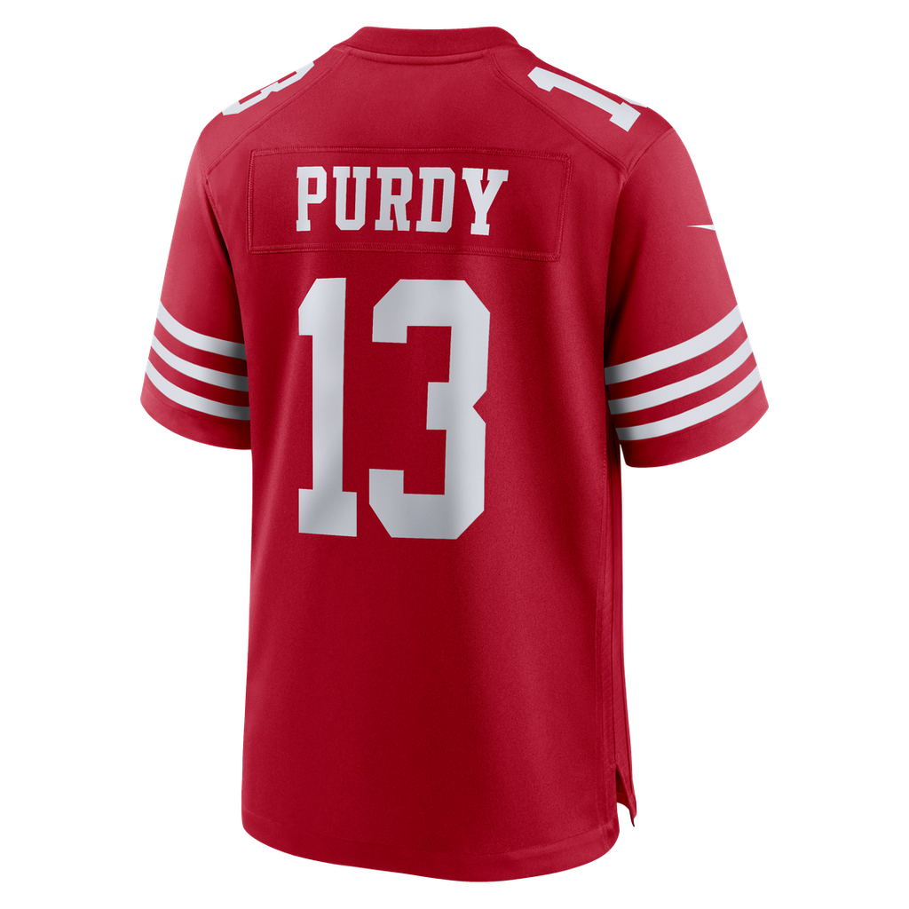 San Francisco 49ers Brock Purdy Nike White 80th Anniversary Game Jersey - product image 13