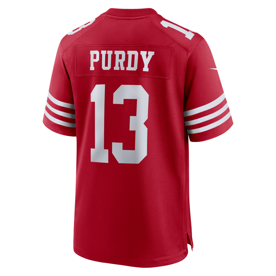 San Francisco 49ers Brock Purdy Nike White 80th Anniversary Game Jersey - product image 13