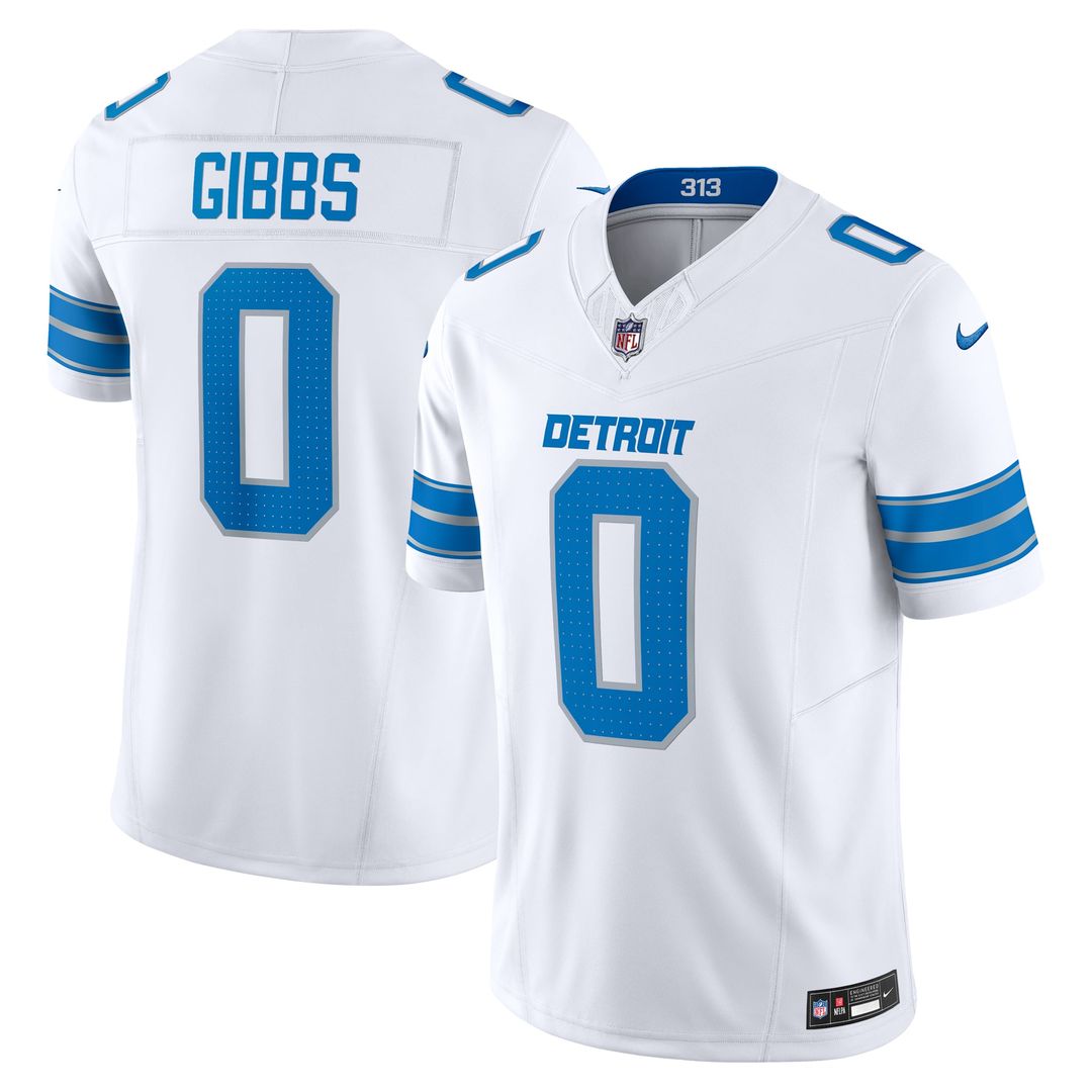 Detroit Lions Jahmyr Gibbs Nike Black 2nd Alternate Vapor F.U.S.E. Limited Jersey - product image 10