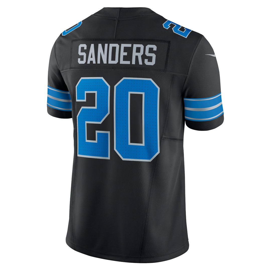 Detroit Lions Barry Sanders Nike Black 2nd Alternate Vapor F.U.S.E. Limited Jersey - product image 6