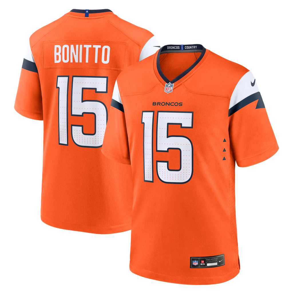 Denver Broncos Nik Bonitto Nike Orange Team Game Jersey - product image 1