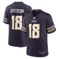 Minnesota Vikings Justin Jefferson Nike Purple 2026 Rivalries Collection Game Jersey - product image 1