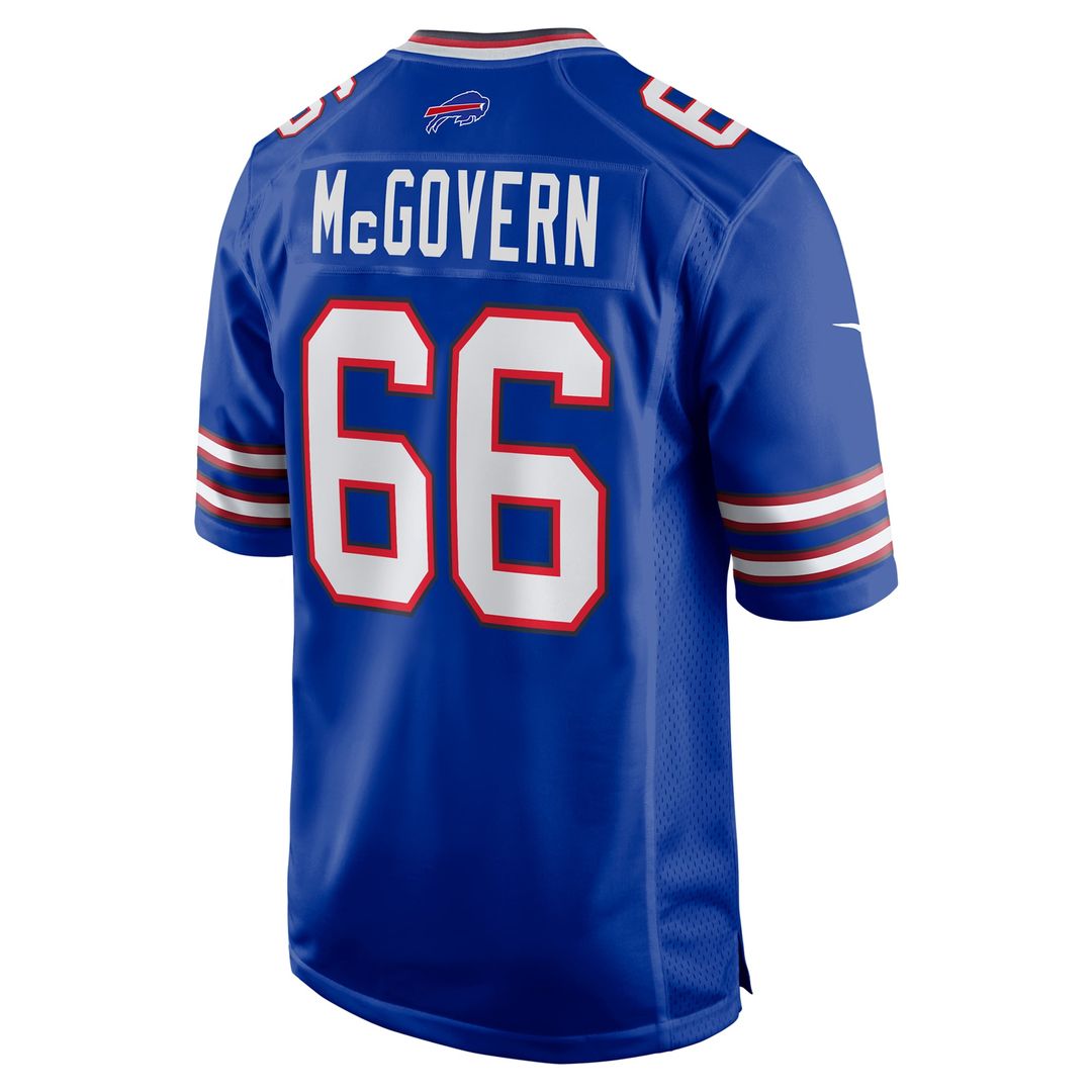 Buffalo Bills Connor McGovern Nike Royal Game Player Jersey - product image 3