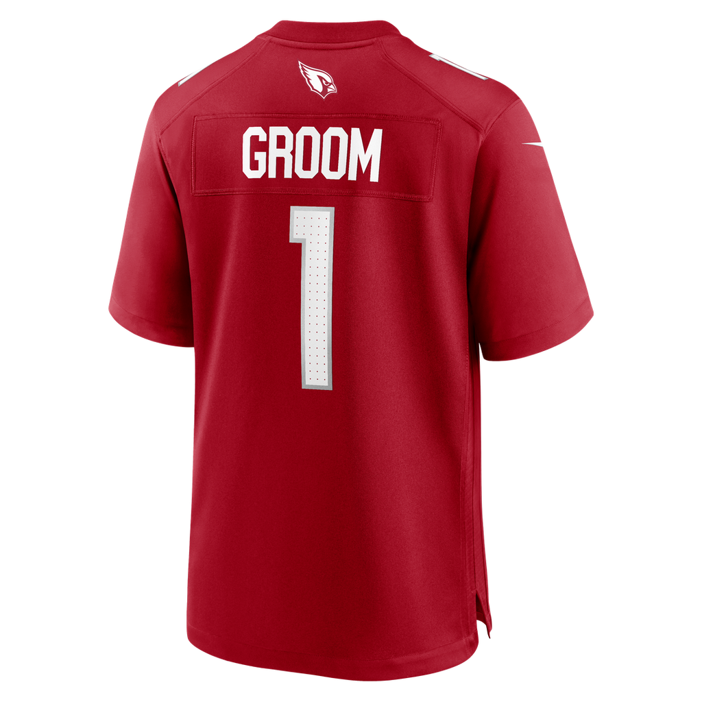 Arizona Cardinals Number 1 Groom Nike Cardinal Game Jersey - product image 3