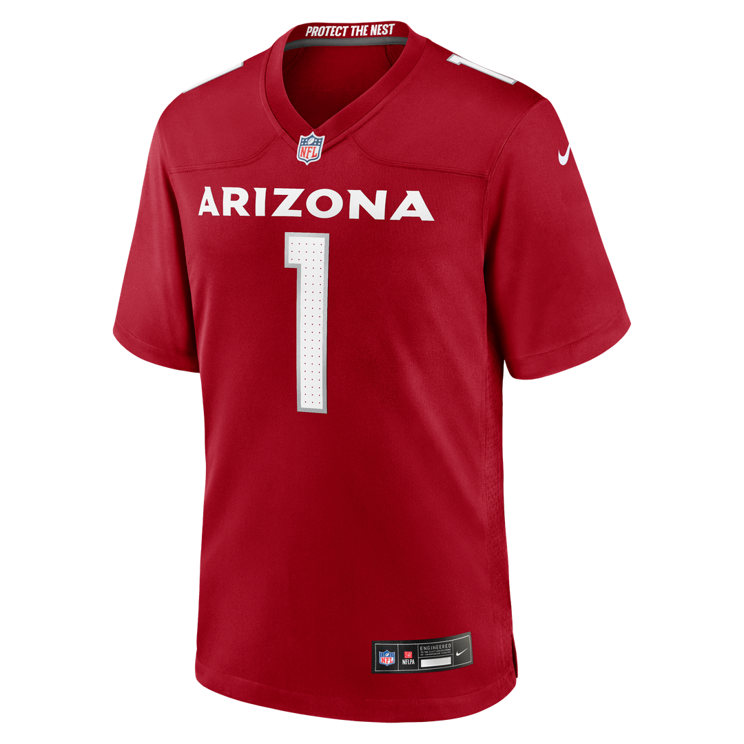 Arizona Cardinals Number 1 Groom Nike Cardinal Game Jersey - product image 2
