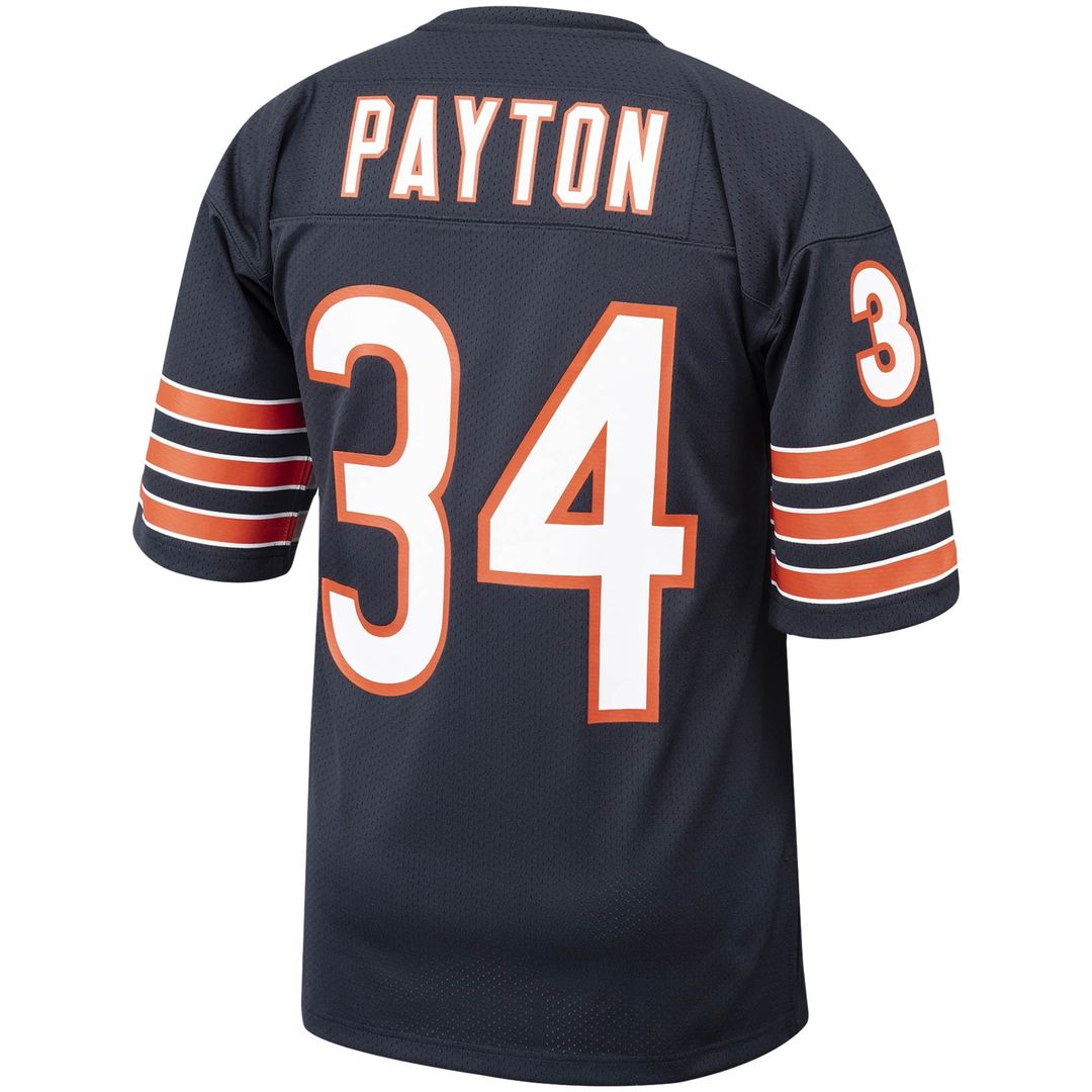 Chicago Bears 1985 Walter Payton Mitchell & Ness Navy Authentic Throwback Retired Player Jersey - product image 3