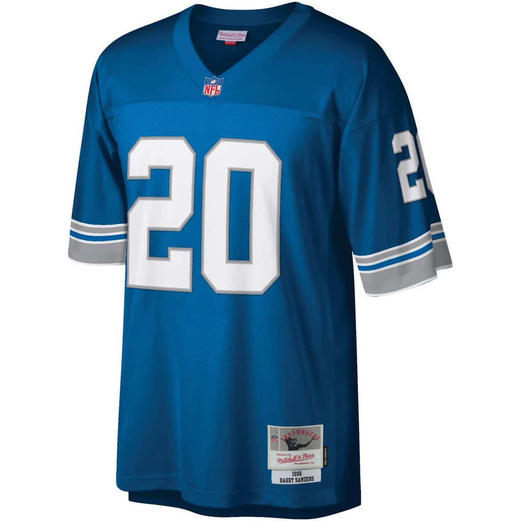 Detroit Lions Barry Sanders Mitchell & Ness Blue Legacy Replica Jersey - product image 2
