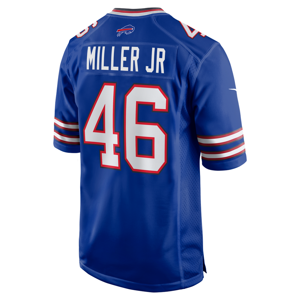 Buffalo Bills DJ Miller Jr. Nike Royal Team Game Jersey - product image 5
